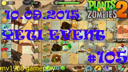 Plants Vs. Zombies 2 - Yeti Event 007 Gameplay HD (part #105)