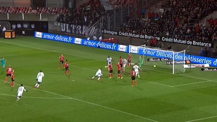 Le troisième but de Bordeaux à Guingamp