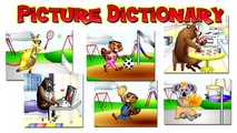 Playing Games (Korean Lesson 16) CLIP - Children Learn Korean Language, 한국말을 배워요, 먹다, 달리다, 웃다,