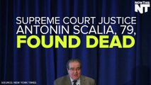 Supreme Court Justice Antonin Scalia Found Dead In TX