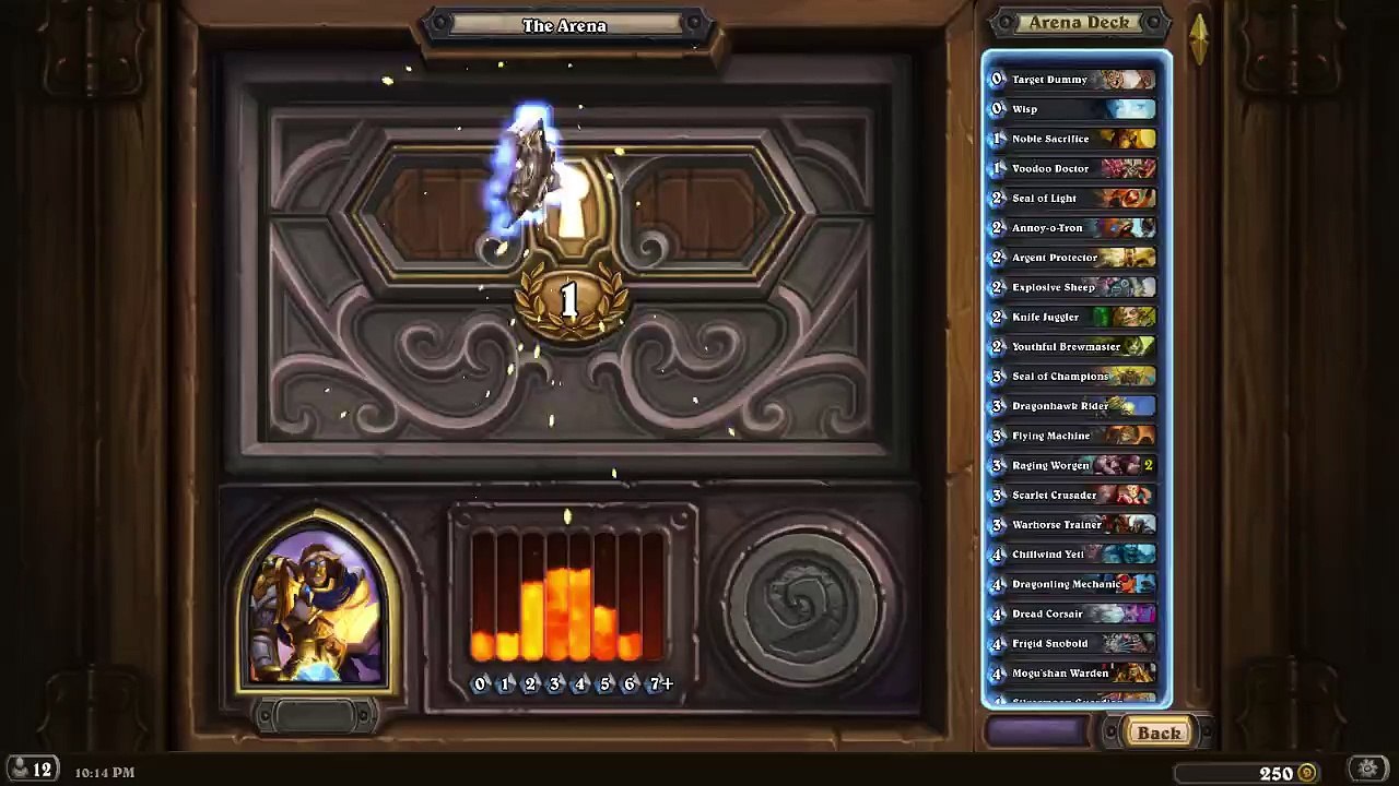 Hearthstone 1st impresion Arena Gameplay (5) and open key prize pack