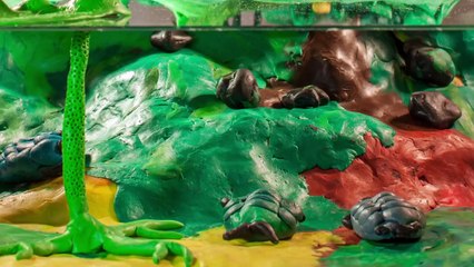 Пластичная эволюция (пластилиновый мультфильм про динозавров и не только)