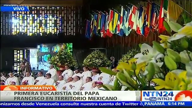 EN VIVO | Papa Francisco oficia su primera misa en territorio mexicano desde la Basílica de Guadalupe