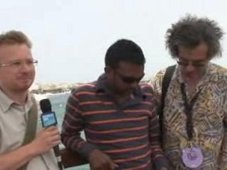 Debriefing after meetings at the Cannes Atelier