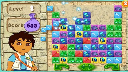 Go Diego Go - Puzzle Pyramid HD