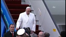 Papa 1. Francesco Türkiye'de - Pope Francis arrives in Turkey