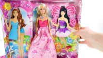 Barbie Doll Mermaid Fairytale Princess Dress Up! Elsa Anna Transform, FROZEN by HobbyKidsT