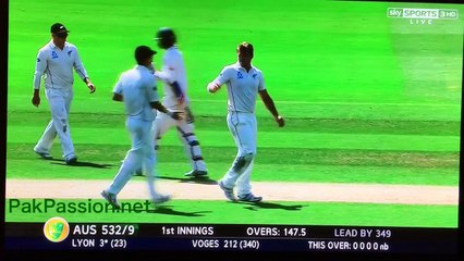 Corey Anderson stunning caught & bowled VS Australia