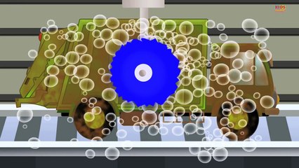 Scary Police Car Garage | Toy Factory | Halloween Special For Kids