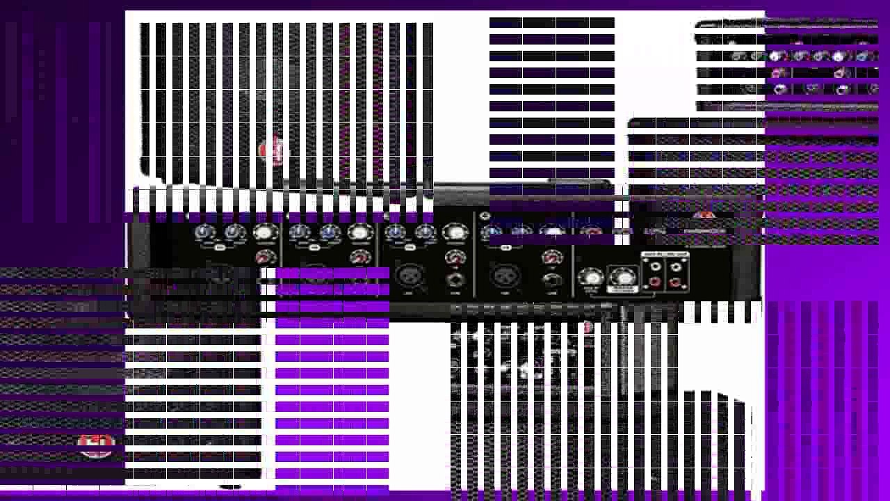 Best buy  Harbinger M60 60 Watt 4 Channel Compact Portable PA with 10 speakers