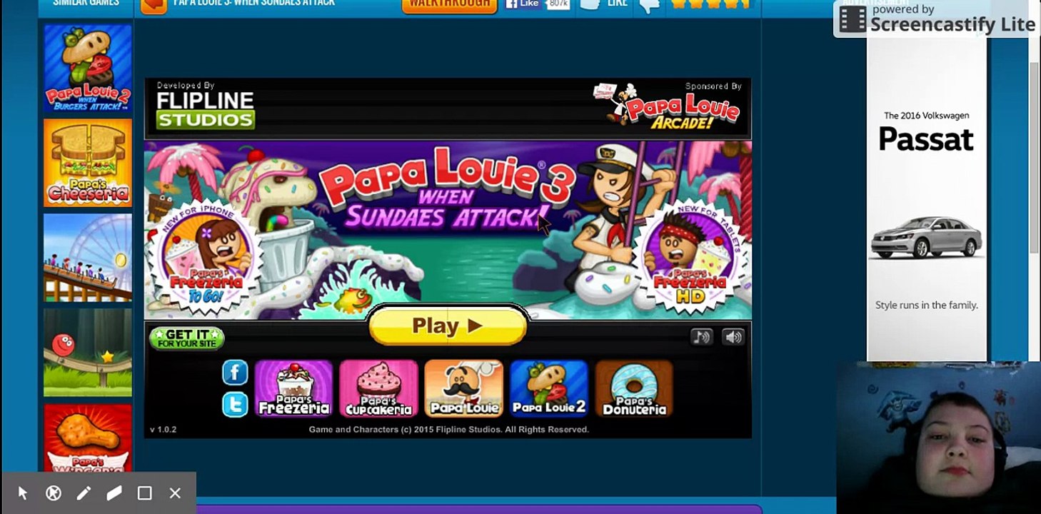 Papa Louie 3 When Sundaes Attack: Radish Man's Revenge