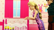 Rapunzel Saves Her Baby from Mother Gothel. DisneyToysFan