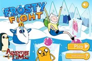 Adventure Time - Frosty Fight [ Full Gameplay ] - Adventure Time Games