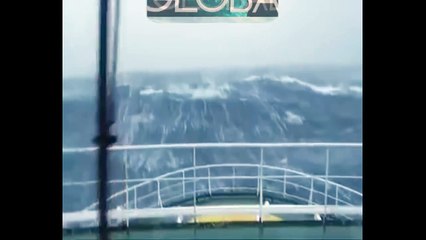 100 Foot Wave Hits Ship