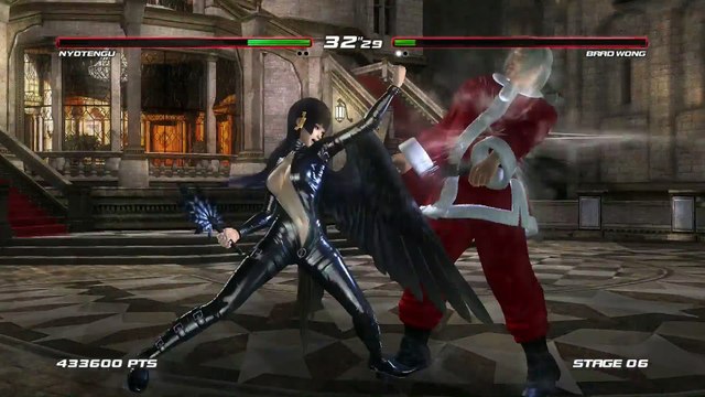 DEAD OR ALIVE 5 LAST ROUND PS4 ARCADE CHAMP (2 OF 2) - NYOTENGU NUDE MOD