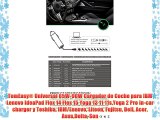 TomEasy® Universal 65W-90W Cargador de Coche para IBM Lenovo IdeaPad Flex 14 Flex 15 Yoga 13