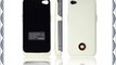 Kinps - Carcasa con batería de repuesto y cargador para iPhone - blanc Iphone 4 ultrafino 2300