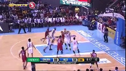 GINEBRA VS NLEX - Q4   Commissioners Cup 2015