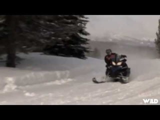 Snowmobiling Test Drive Track