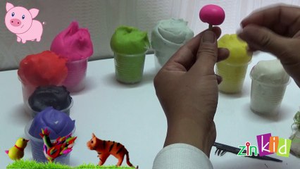 Đồ chơi đất nặn: cùng nặn con lợn ngộ nghĩnh cho bé yêu