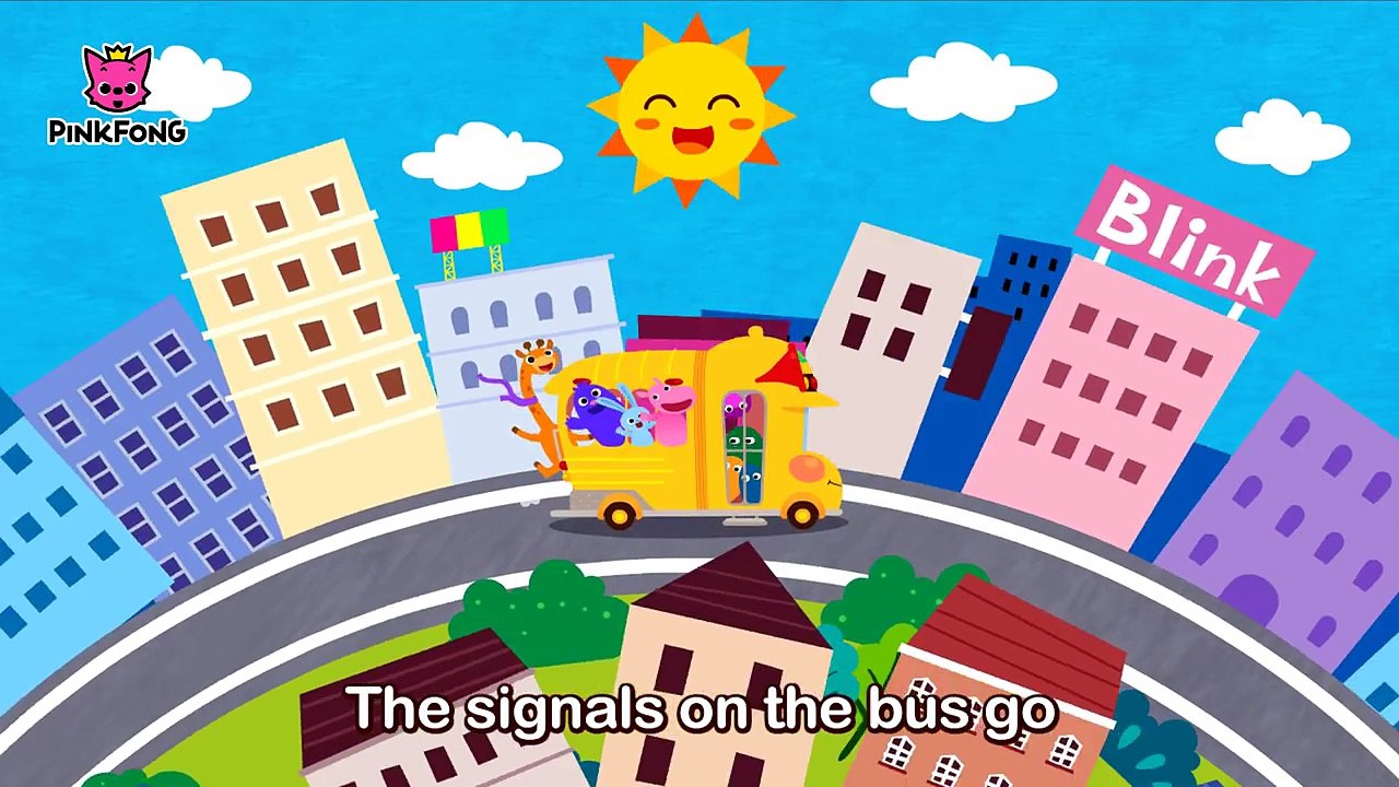 Bus Song | The Wheels on the Bus | Car Songs | PINKFONG Songs for Children