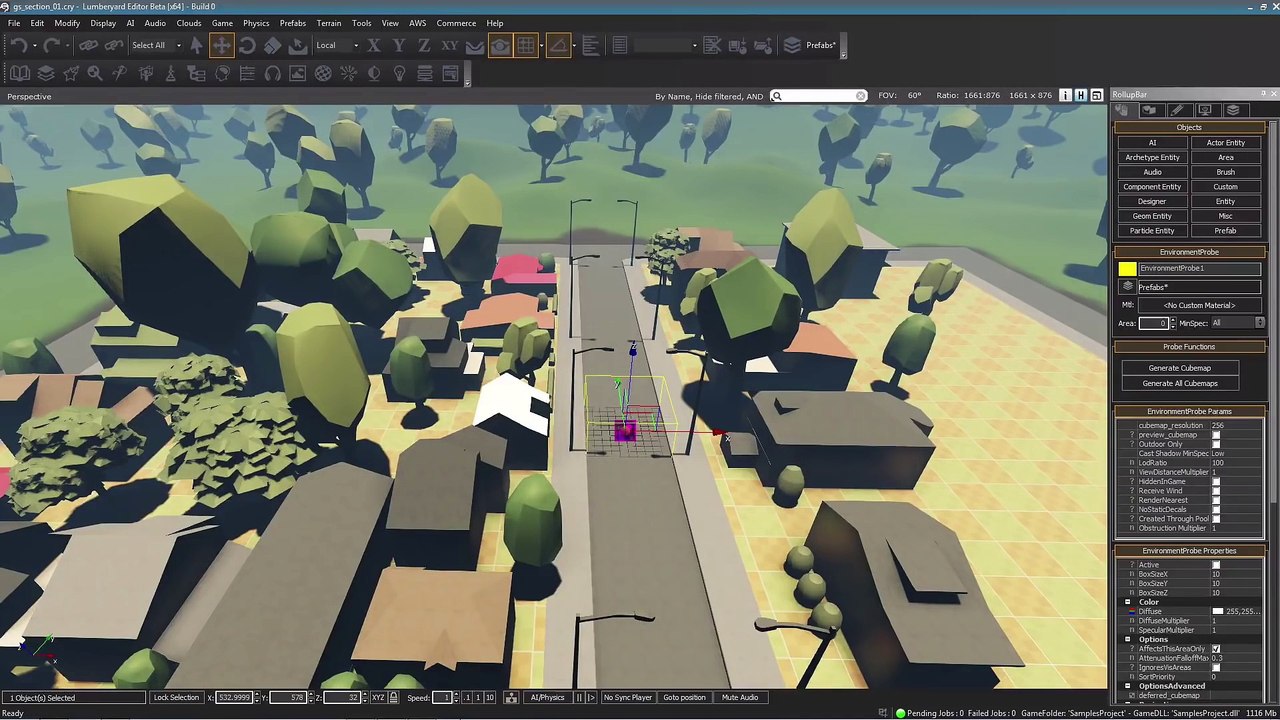 Lumberyard Basics - Lighting