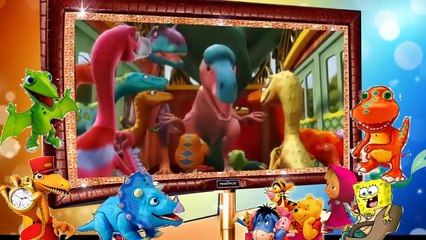 Динозавры Большой город динозавров Часть2