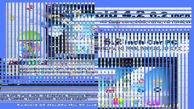 Best buy Android 42 Double Din 62 inch Capacitive Touch Screen Car Stereo DVD Player Radio In