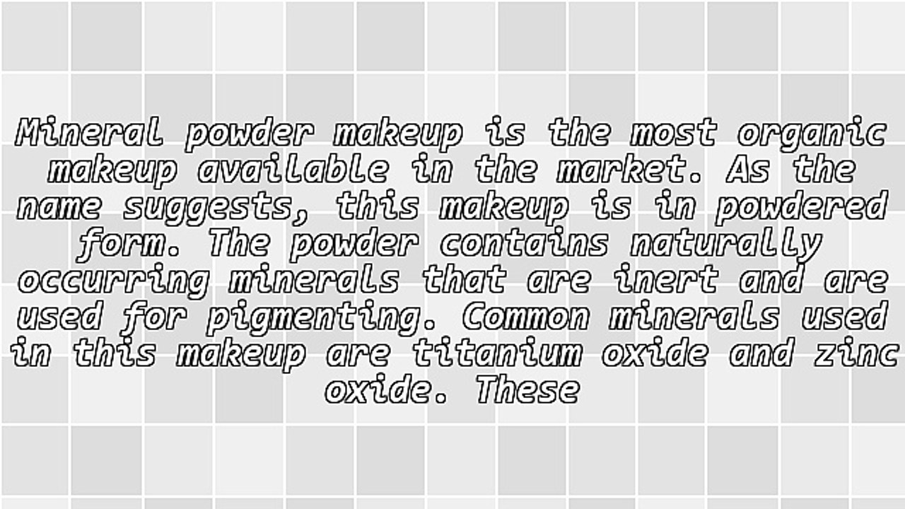 Makeup Range For Sensitive Skin