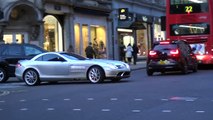 LONDON SUPERCARS - January 2015 Part 1 - LaFerrari, N-Largo, Aventadors!