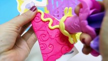 Play Doh Design a Dress Boutique Playset Disney Belle Rapunzel Prettiest Princess Playdoug