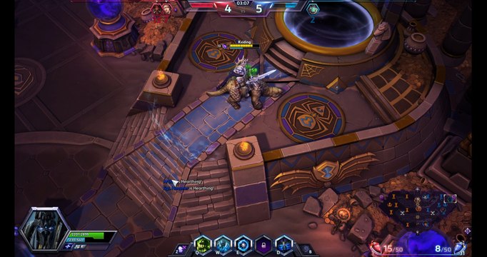 Heroes of the storm gameplay - Tombs of the spider queen - Arthas part I