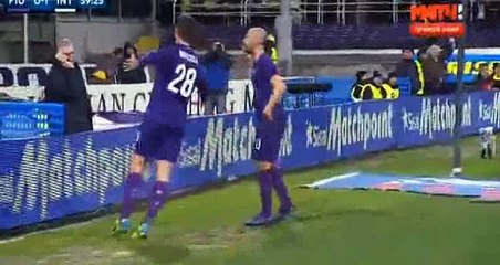 Fiorentina 2 - 1 Inter - Highlights - 14-02-2016