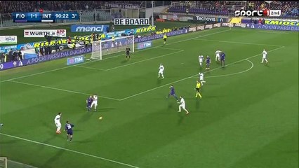 GOOOAL Khouma Babacar - Fiorentina 2-1 Inter 14.02.2016 HD
