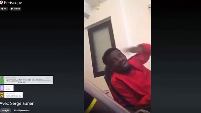 Serge Aurier Periscope INSULTE Laurent Blanc ''UNE FIOTTE''