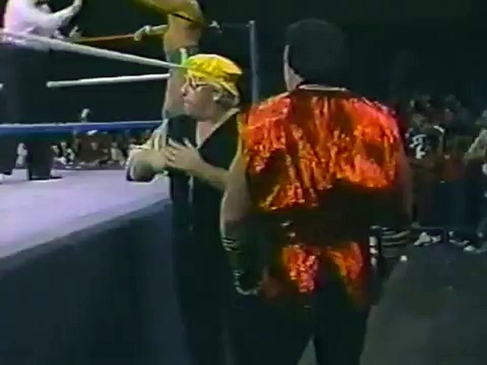 Hulk Hogan vs Johnny Rodz   Championship Wrestling Jan 19th, 1985