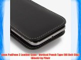 Asus PadFone 2 Leather Case - Vertical Pouch Type (NO Belt Clip) (Black) by PDair