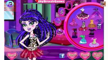 Monster High fryzura Draculaury - Draculauras hairstyle - Baby Kids Games