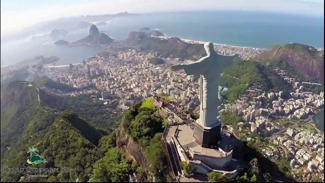80 чудес света- Бразилия- Рио-де-Жанейро- Статуя Христа Искупителя- Часть 8