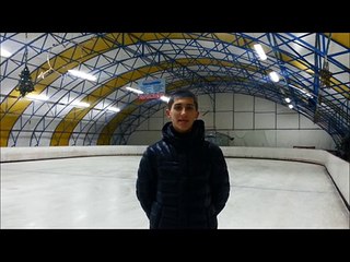 Как научиться кататься спиной вперед - Ice skating - HealgiZemp -#3