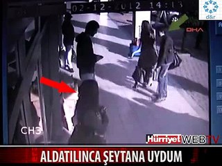 HIRSIZLIK ZANLISINDAN KOMİK SAVUNMA: ALDATILINCA ŞEYTANA UYDUM