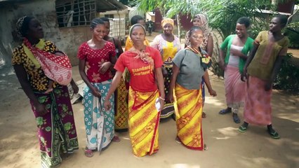 Танзания- Яркий видеоклип Великолепная Танзания- Колоритное население и веселые танцы