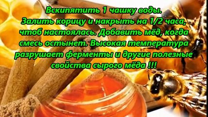 Мед и корица для снижения веса