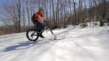 Sport : Le Fat Bike Skis, mélange original de VTT et ski !