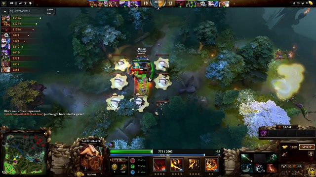 Dota 2 Miracle 8150MMR TOP 1 MMR EarthShaker Highlights vol #1