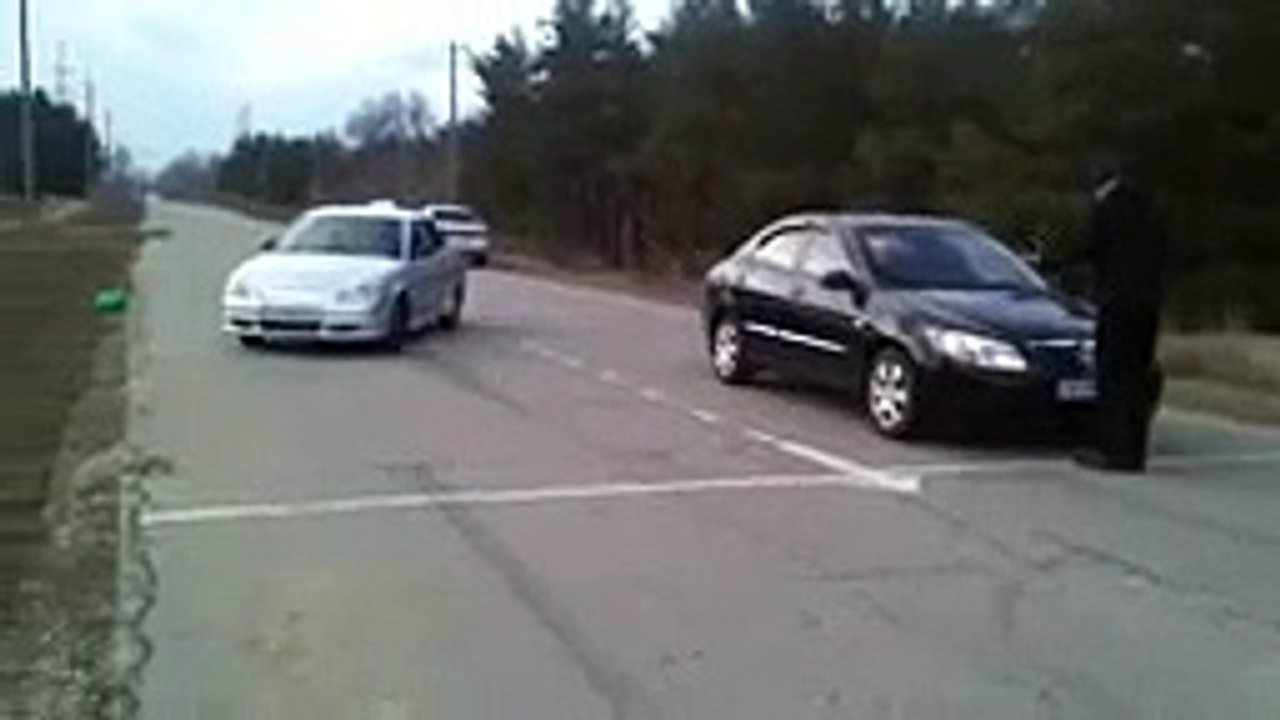 Уличные гонки на авто 2014 приора vs cerato