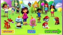 Party Racers Dora and Friends,Wallykazam,PAW Patrol and Bubble Guppies Kids Games Full HD