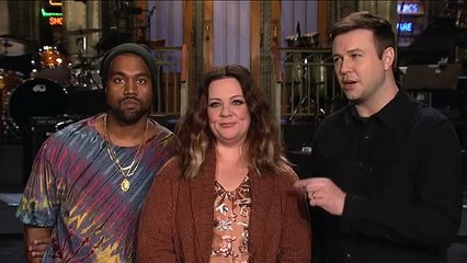 Melissa McCarthy and Kanye West Are Ready For The Biggest SNL Ever (FULL HD)