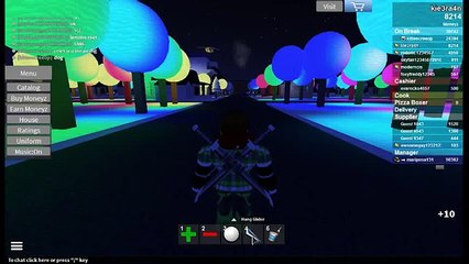 work at a pizza place glider glitch