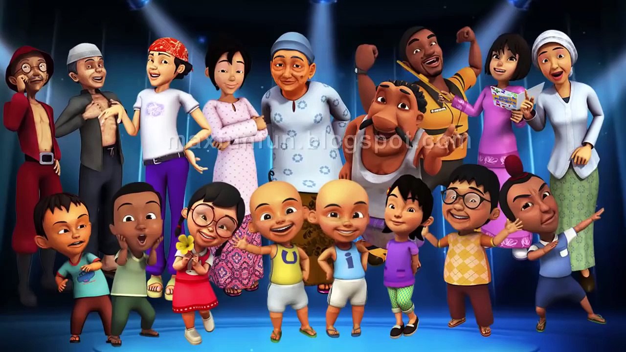 Upin Ipin Finger Family Nursery Rhyme | Cartoon Animation Upin Ipin for